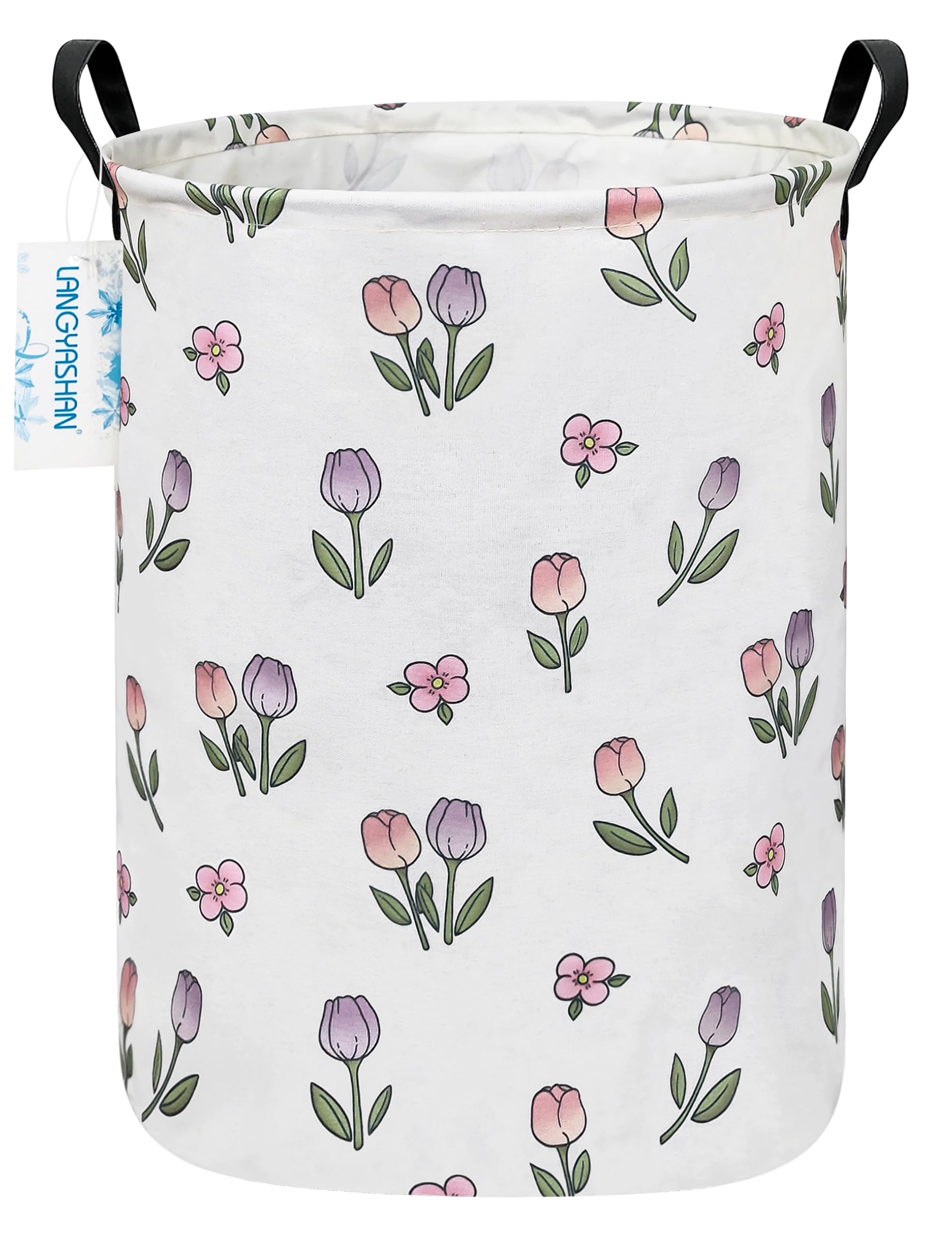 Collapsible Canvas Hamper by LANGYASHAN - Laundry Baskets by Handbags Specialist Headquarter | Available at Handbags Specialist Headquarter