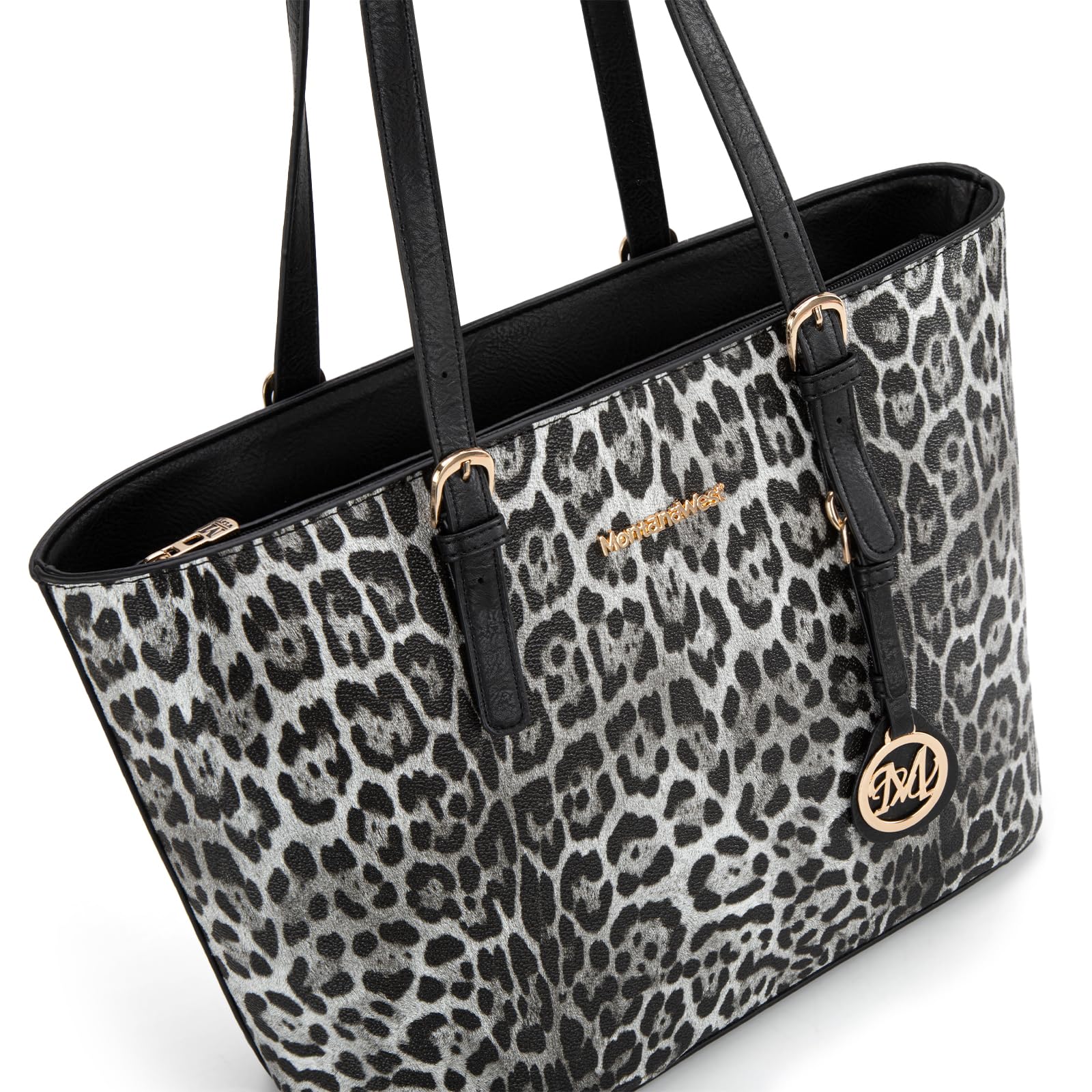 Leopard Luxe: Montana West 3pc Tote & Satchel Set