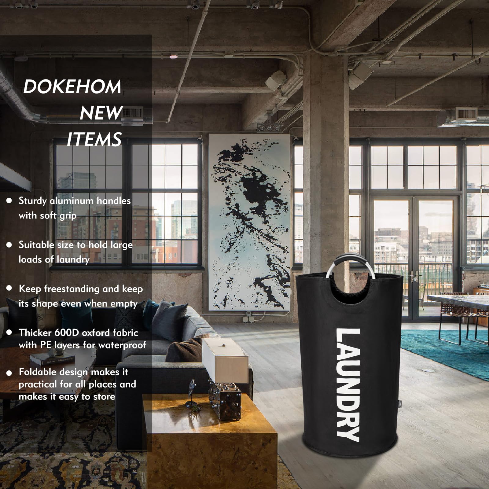 FoldAway Laundry Hamper - Laundry Baskets by Handbags Specialist Headquarter | Available at Handbags Specialist Headquarter