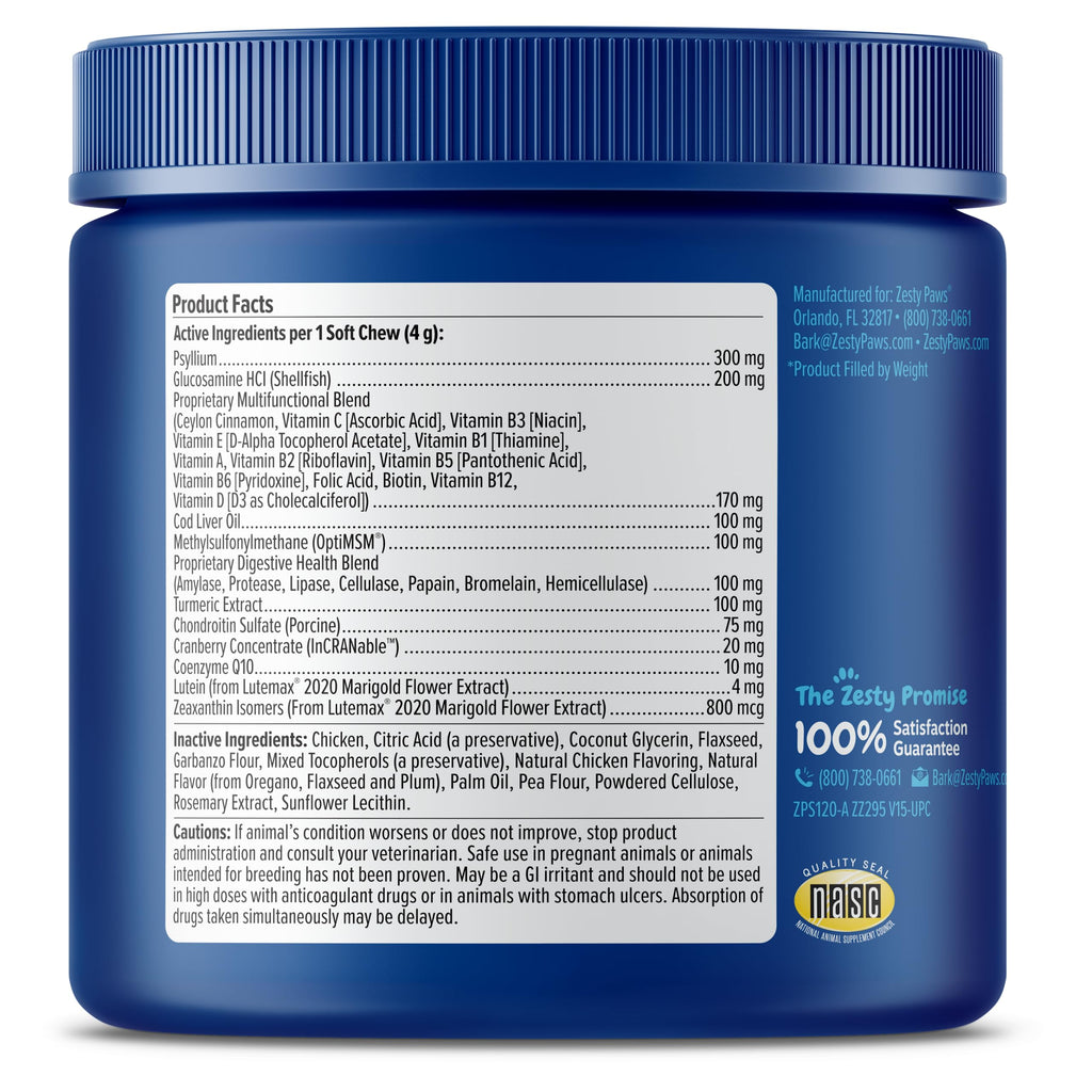 PawZest Omega Multivitamin Chews - Senior & Puppy -  by Handbags Specialist Headquarter | Available at Handbags Specialist Headquarter