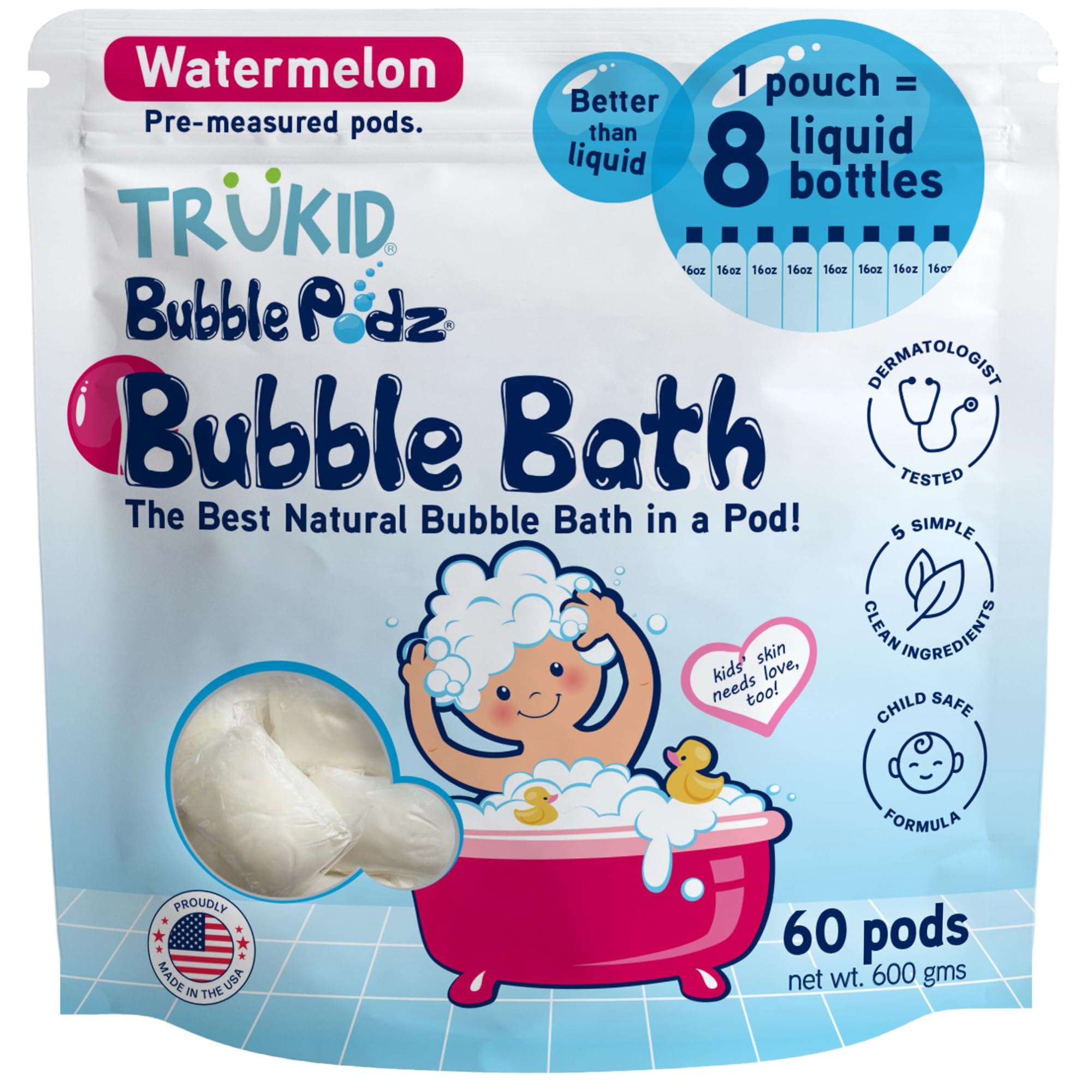 TruKid Bubble Podz: Gentle Lavender Bath Bombs - Baby Products by Handbags Specialist Headquarter | Available at Handbags Specialist Headquarter