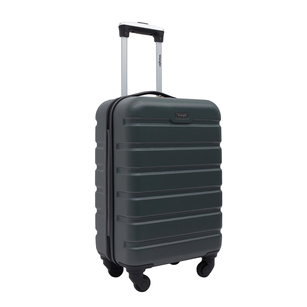 Wrangler 22 Olive Hardside Spinner Carry-On