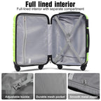 VoyagePro 6-Piece Hardshell Luggage Set - Luggage Travel Bags by Handbags Specialist Headquarter | Available at Handbags Specialist Headquarter