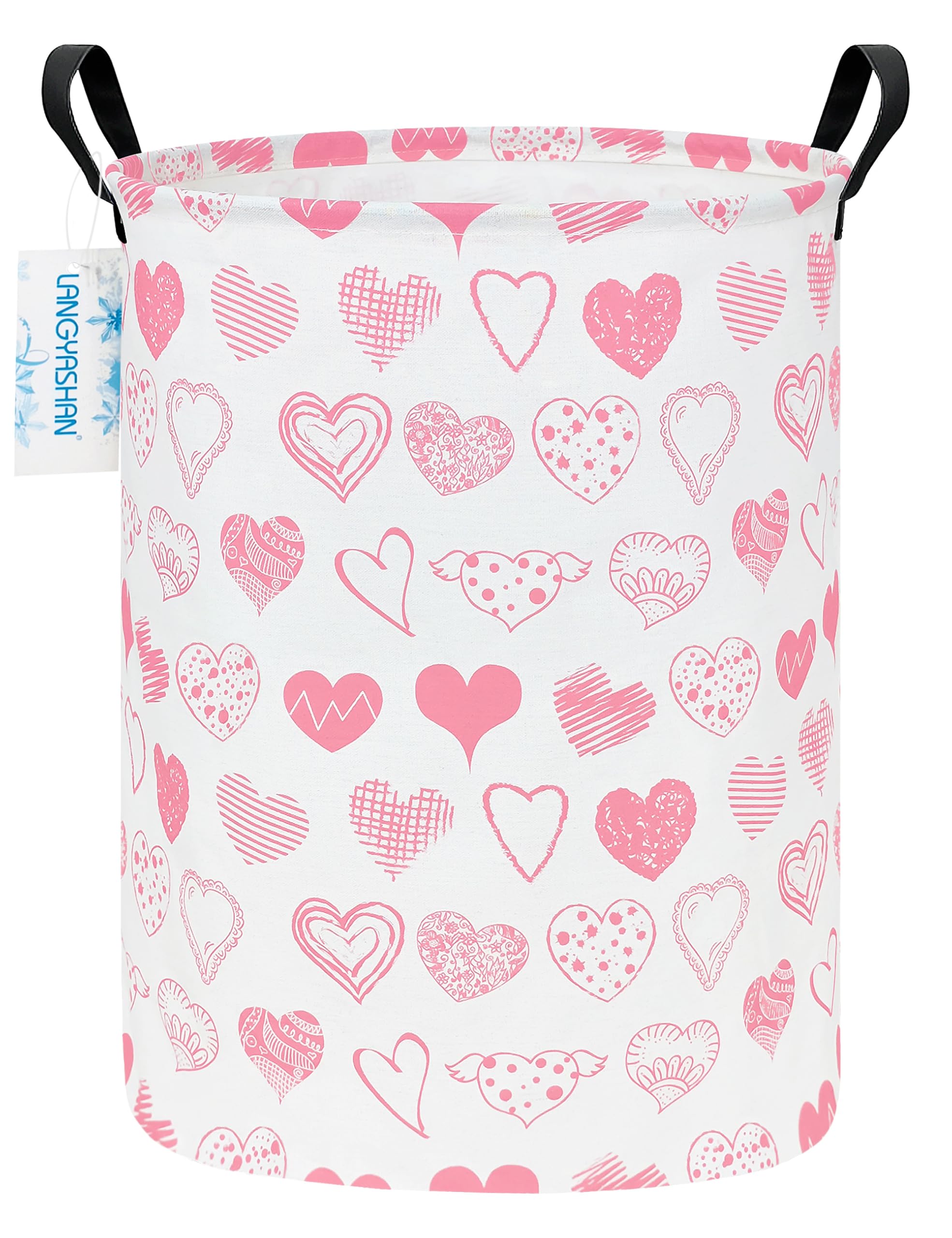 Collapsible Canvas Hamper by LANGYASHAN - Laundry Baskets by Handbags Specialist Headquarter | Available at Handbags Specialist Headquarter