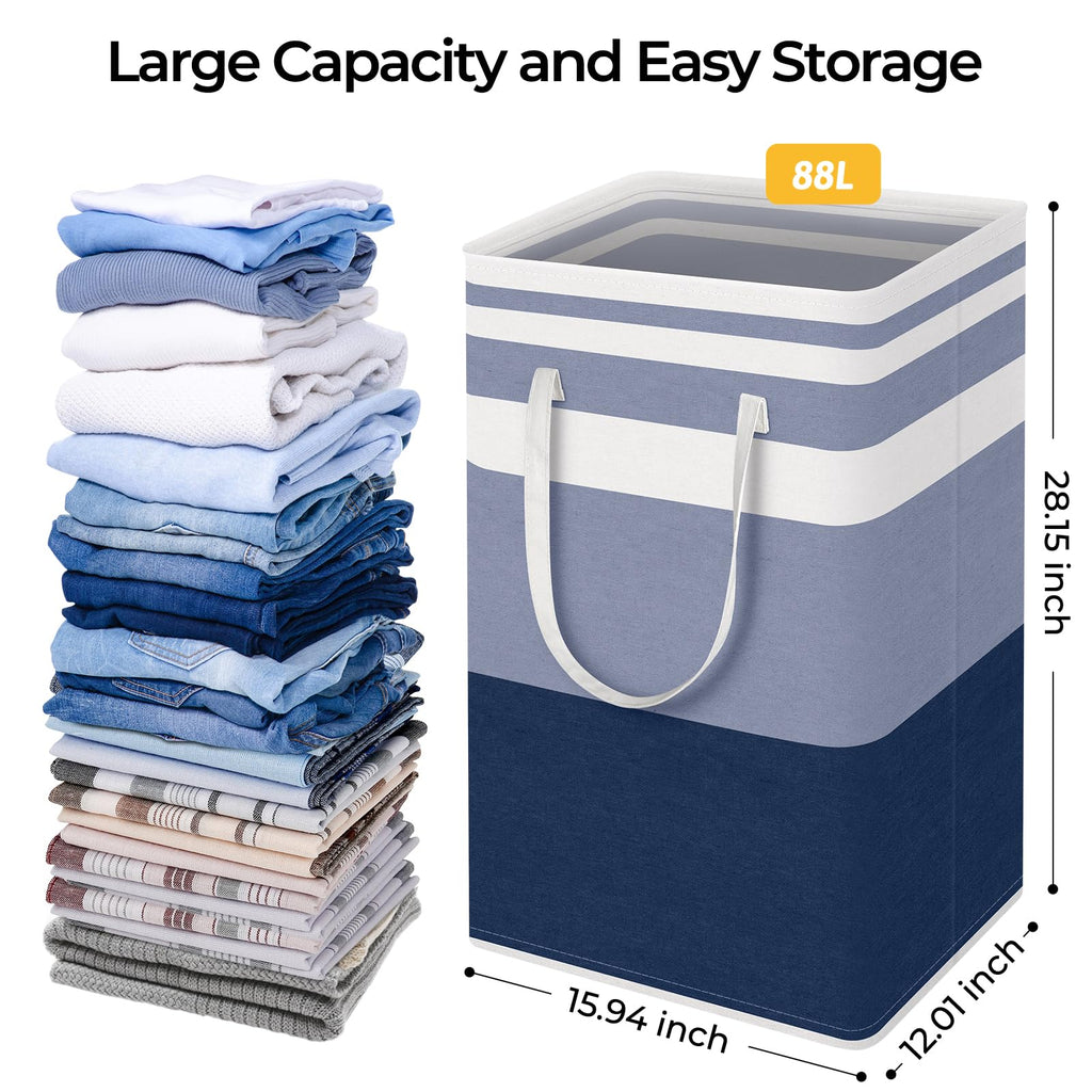 HomeHacks Duo Waterproof Laundry Baskets - Laundry Baskets by Handbags Specialist Headquarter | Available at Handbags Specialist Headquarter