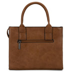 Western Chic Wrangler Tote: Vegan Leather, Versatile Strap