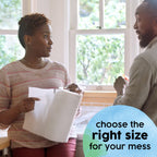 QuickClean Triple White Towels - 6 Roll Equivalent -  by Handbags Specialist Headquarter | Available at Handbags Specialist Headquarter