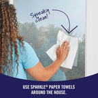 Sparkle Flexi-Size Towels - 6=12 Rolls, Full & Half Sheets - Paper Towels by Handbags Specialist Headquarter | Available at Handbags Specialist Headquarter