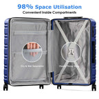 BEOW Spinner Luggage Set - Luggage Travel Bags by Handbags Specialist Headquarter | Available at Handbags Specialist Headquarter