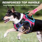 GuardianGrip Tactical Dog Vest - Large, Reflective, Green -  by Handbags Specialist Headquarter | Available at Handbags Specialist Headquarter