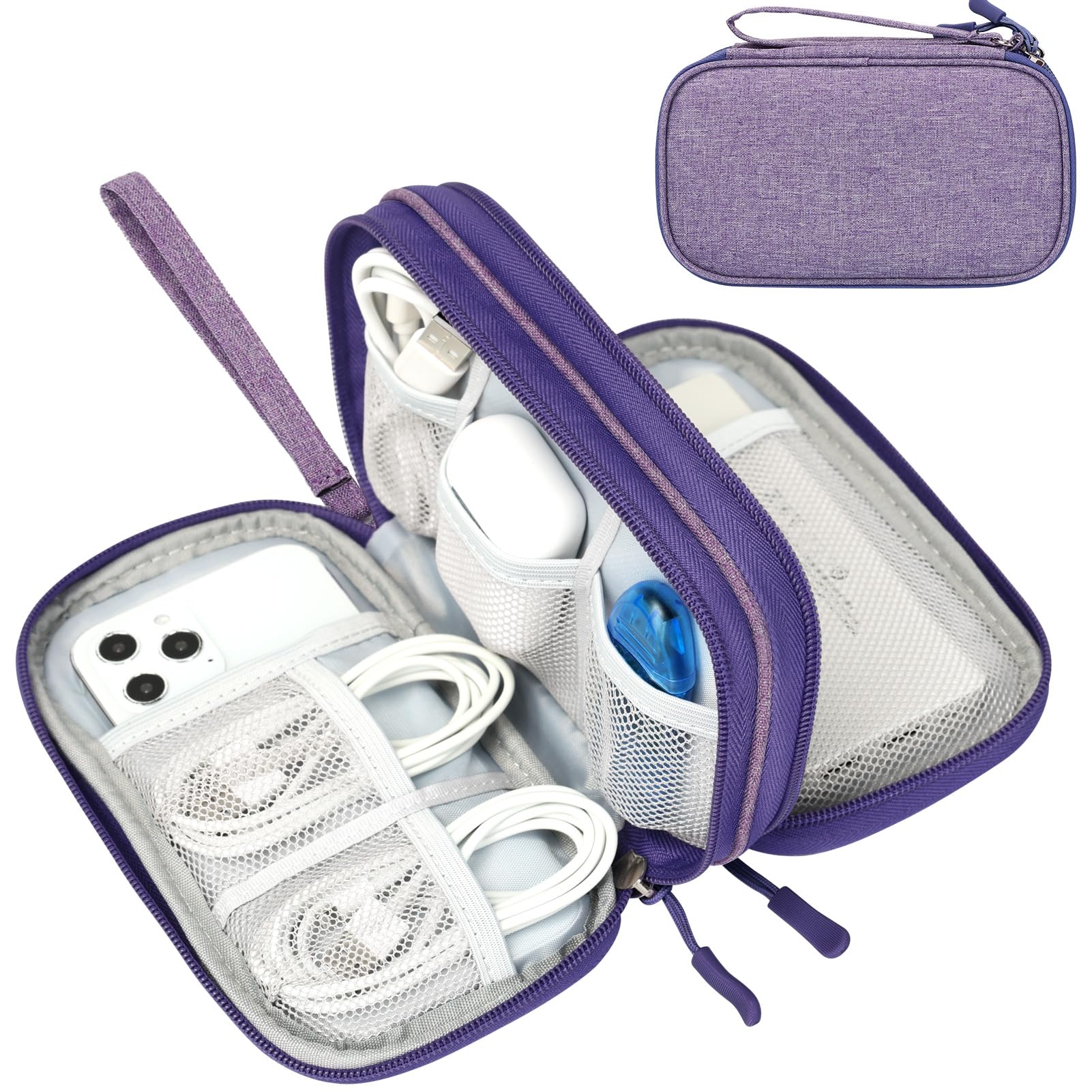FYY All-in-One Travel Cable Organizer Pouch -  by Handbags Specialist Headquarter | Available at Handbags Specialist Headquarter
