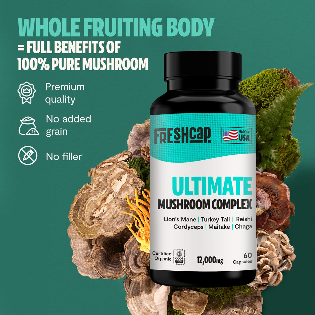 MushroomMind: Ultimate Nootropic Focus Formula - Health-Care by Handbags Specialist Headquarter | Available at Handbags Specialist Headquarter