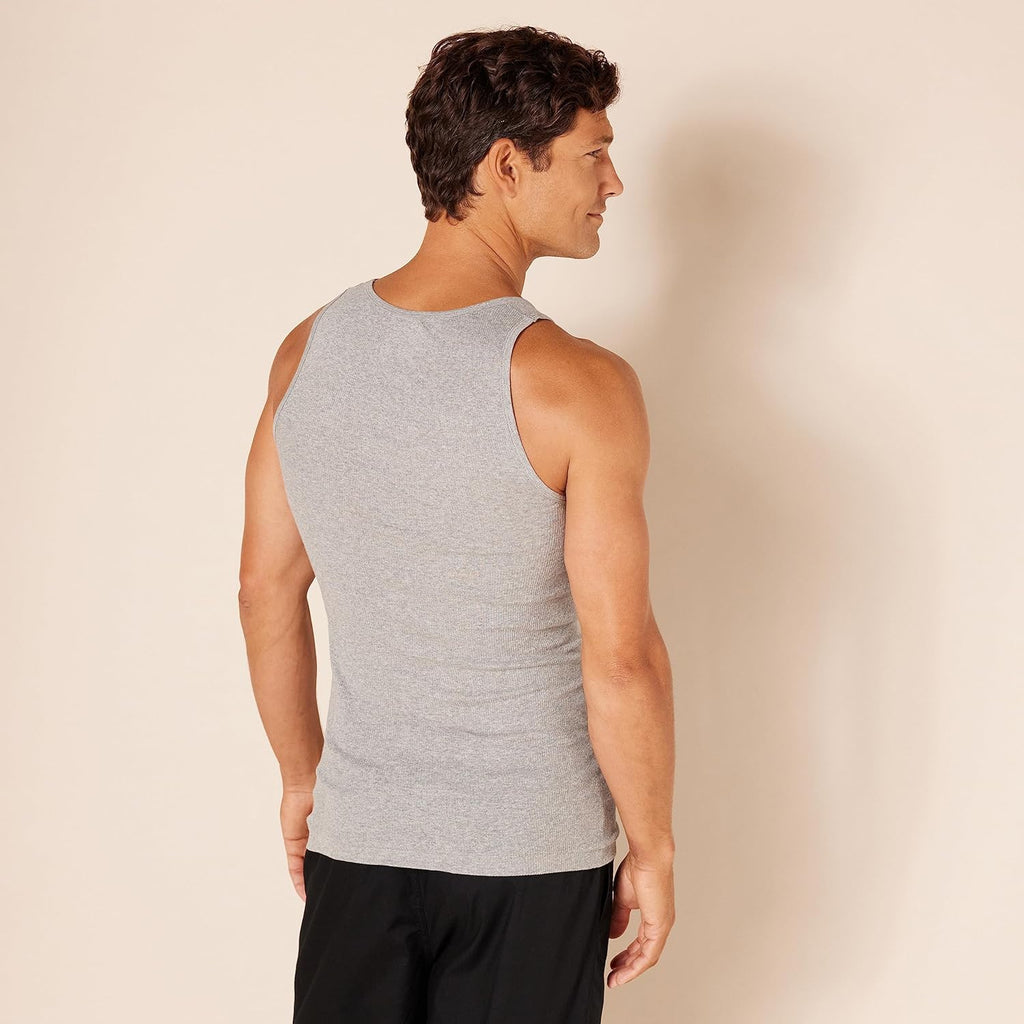 BreezeSoft Men's 6-Pack Tank Undershirts