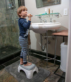 Nuby Gray Step Up Stool for Kids - Baby Products by Handbags Specialist Headquarter | Available at Handbags Specialist Headquarter