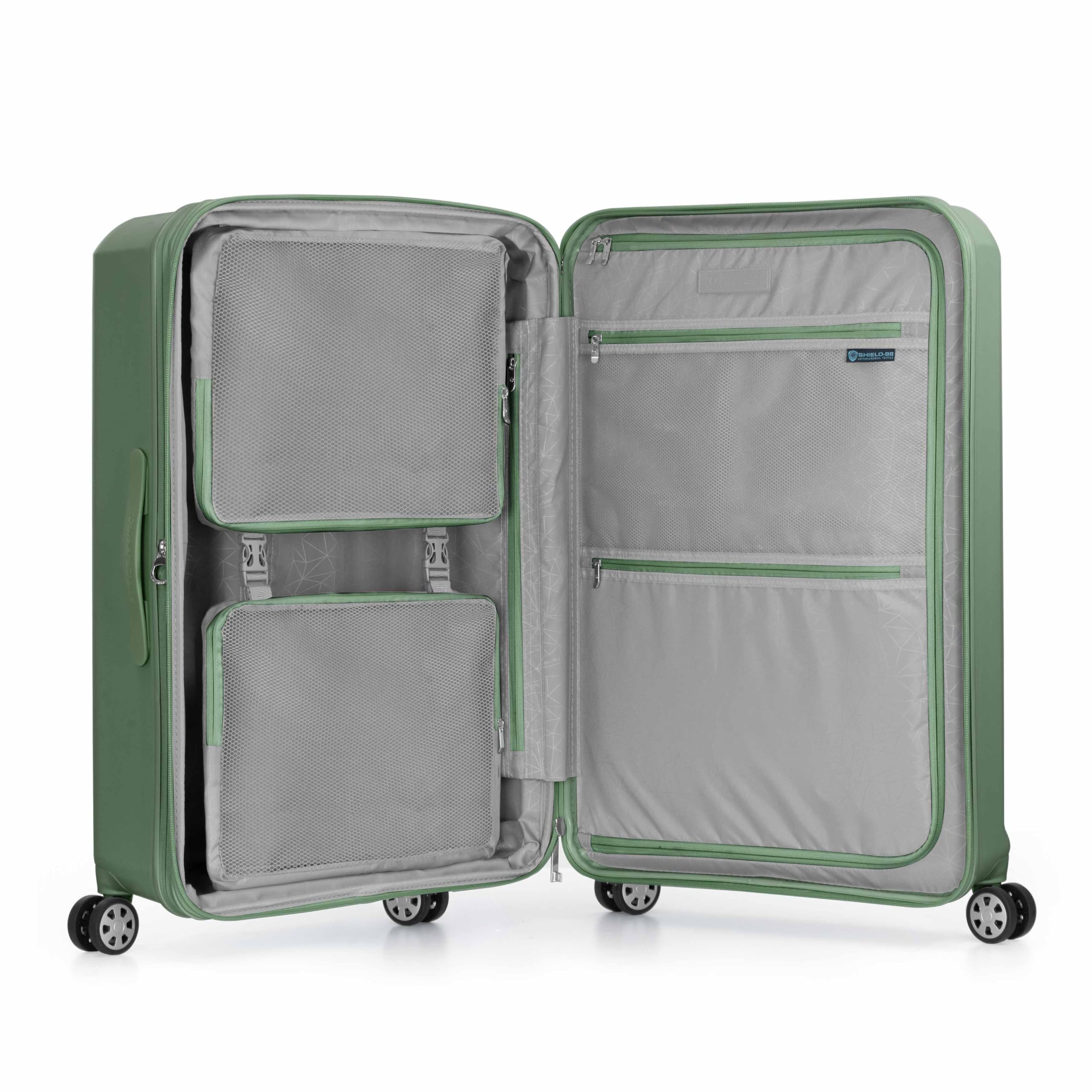 Traveler's Choice Indestructible 22 Spinner Carry-on - Luggage Travel Bags by Handbags Specialist Headquarter | Available at Handbags Specialist Headquarter
