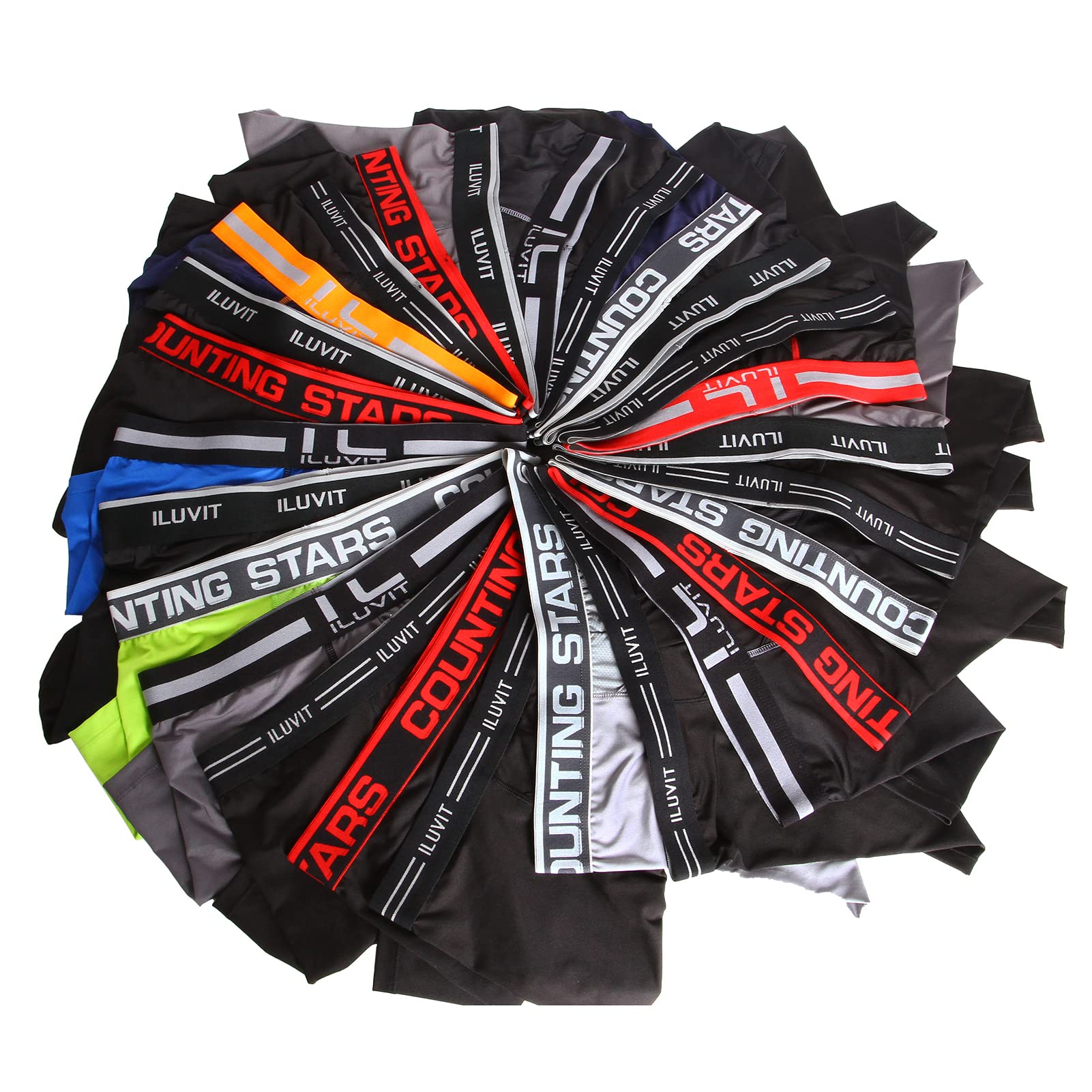 Men's Athletic Boxer Briefs Pack