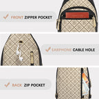 BOSTANTEN Chic Leather Crossbody Sling Bag -  by Handbags Specialist Headquarter | Available at Handbags Specialist Headquarter