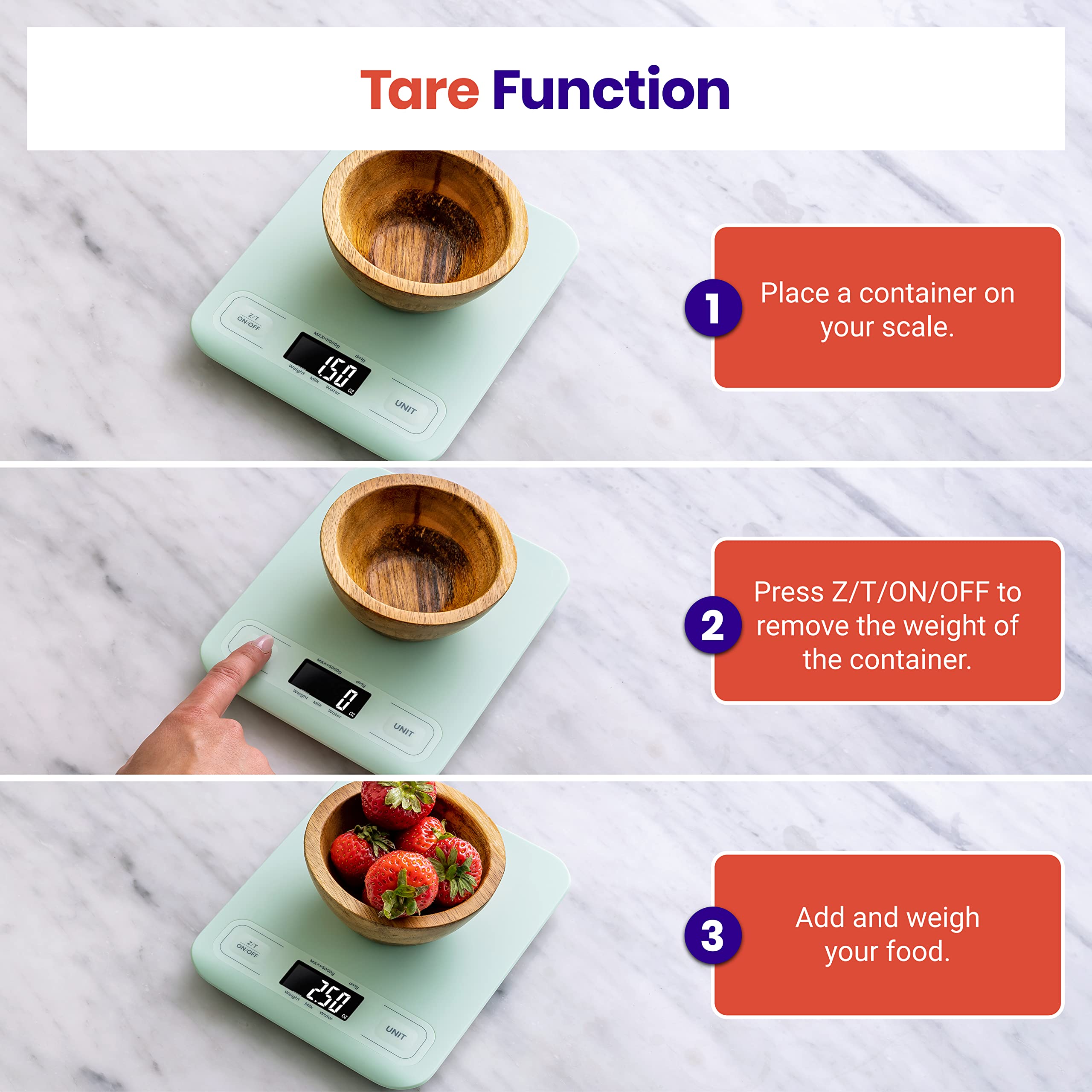 Etekcity Precision Scale: Grams & Ounces Master - Home & Kitchen by Handbags Specialist Headquarter | Available at Handbags Specialist Headquarter