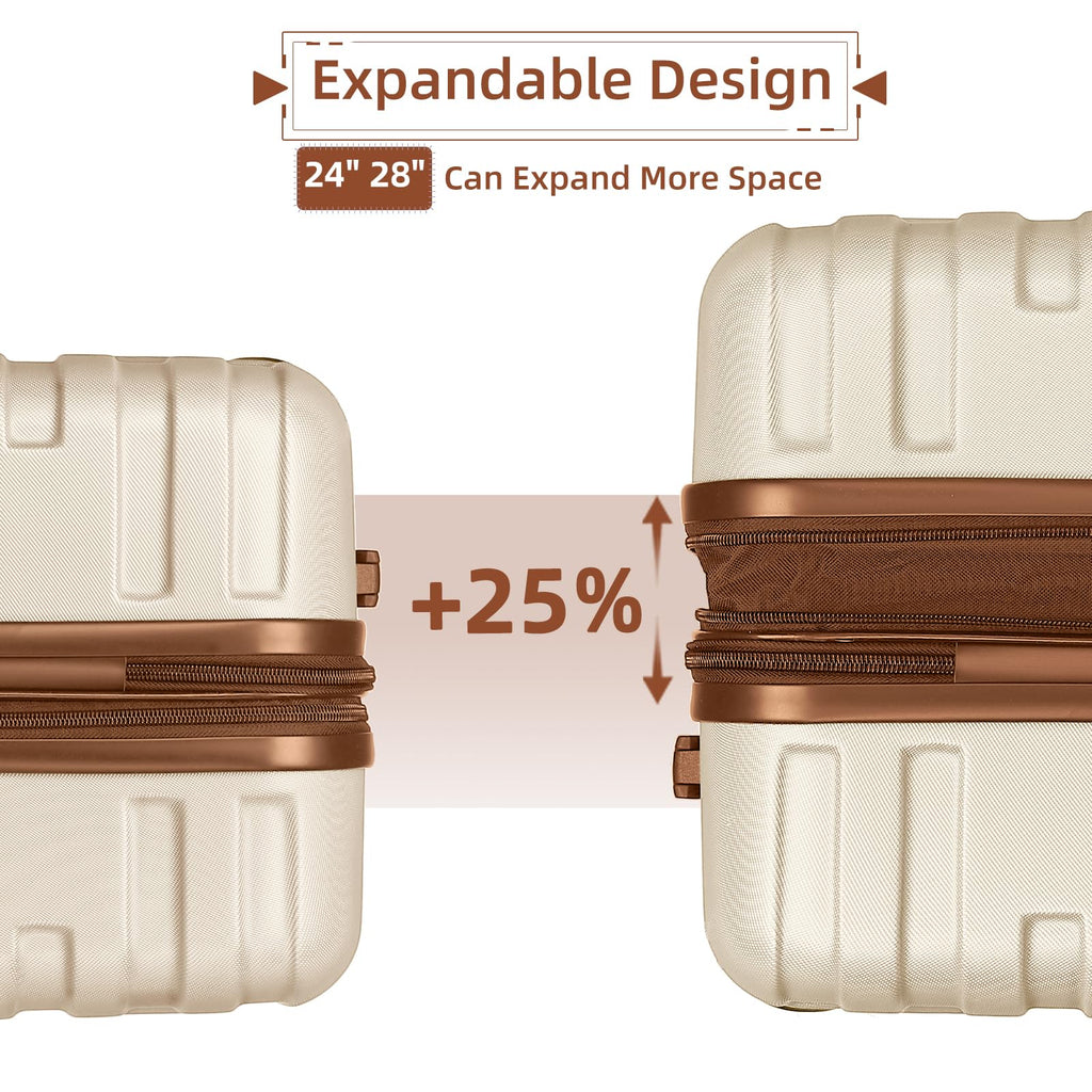 LAVENDER 6pc Hardside Spinner Luggage – ##variant## Luggage Travel Bags