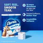 Charmin Cloud Soft: 6 Mega = 24 Regular Rolls - Toilet Paper by Handbags Specialist Headquarter | Available at Handbags Specialist Headquarter