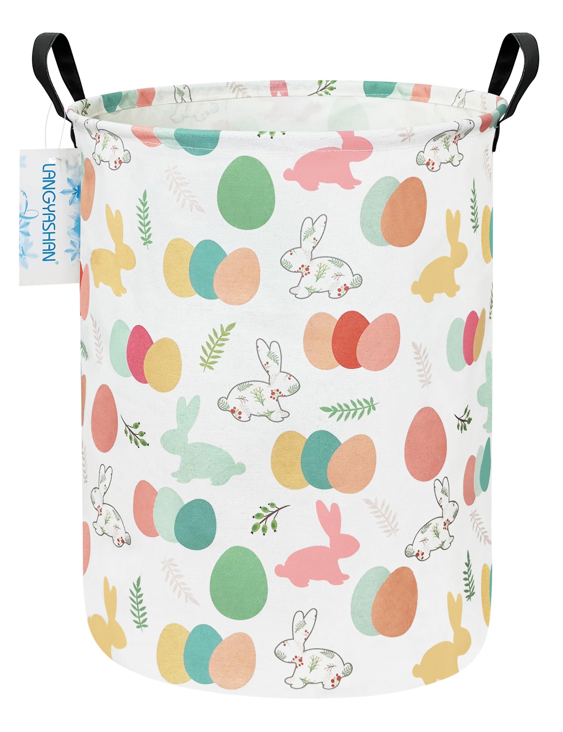 Collapsible Canvas Hamper by LANGYASHAN - Laundry Baskets by Handbags Specialist Headquarter | Available at Handbags Specialist Headquarter