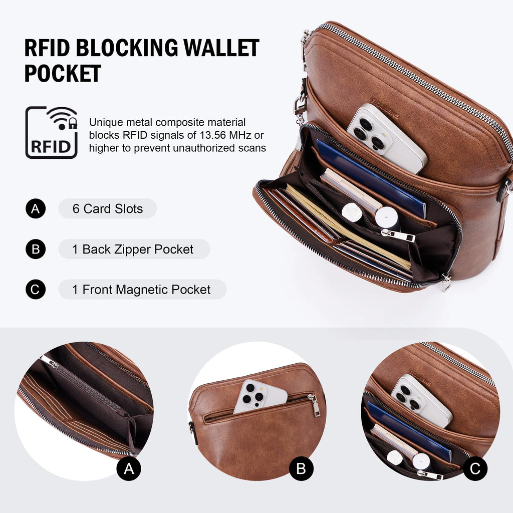 Tassel Charm Crossbody Bag for Women -  by Handbags Specialist Headquarter | Available at Handbags Specialist Headquarter