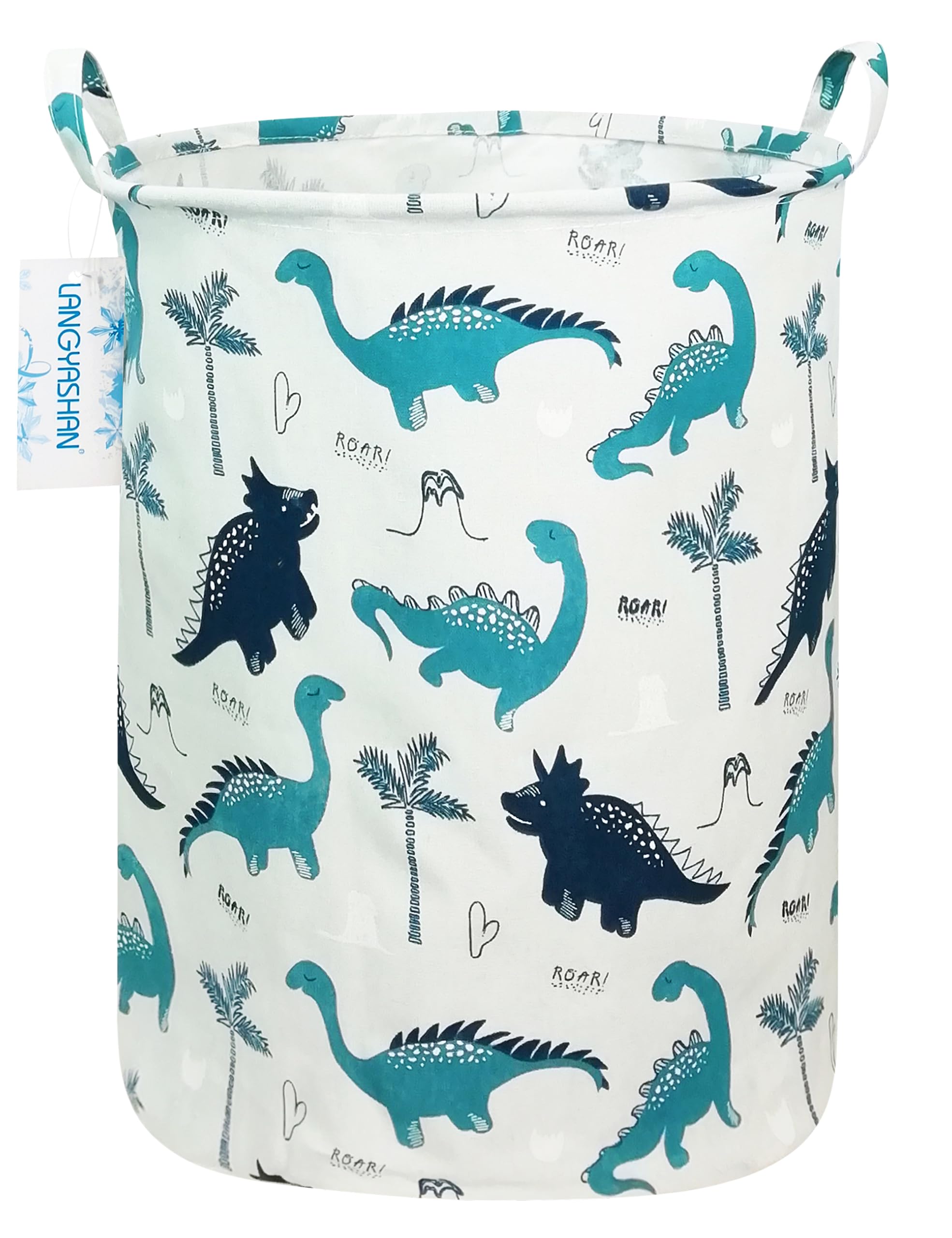 Collapsible Canvas Hamper by LANGYASHAN - Laundry Baskets by Handbags Specialist Headquarter | Available at Handbags Specialist Headquarter