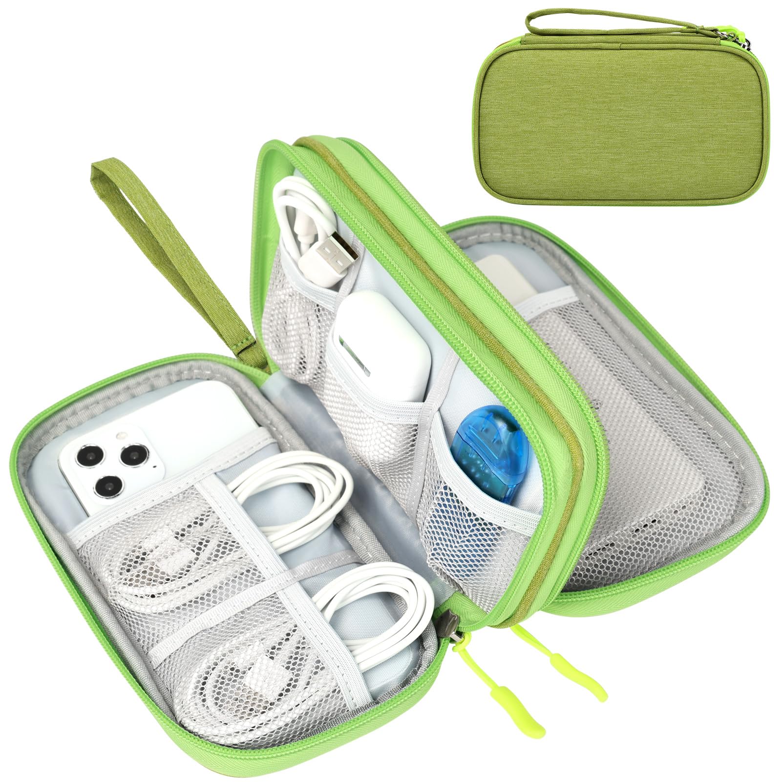 FYY All-in-One Travel Cable Organizer Pouch -  by Handbags Specialist Headquarter | Available at Handbags Specialist Headquarter