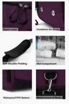 Fitgriff® Gym Bag with Shoe & Wet Compartment