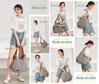 Worldlyda Women Canvas Embroidered Hobo Tote Bag