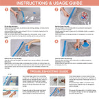 CozyVac Travel Bags with Pump - 6 Pack Space Savers -  by Handbags Specialist Headquarter | Available at Handbags Specialist Headquarter