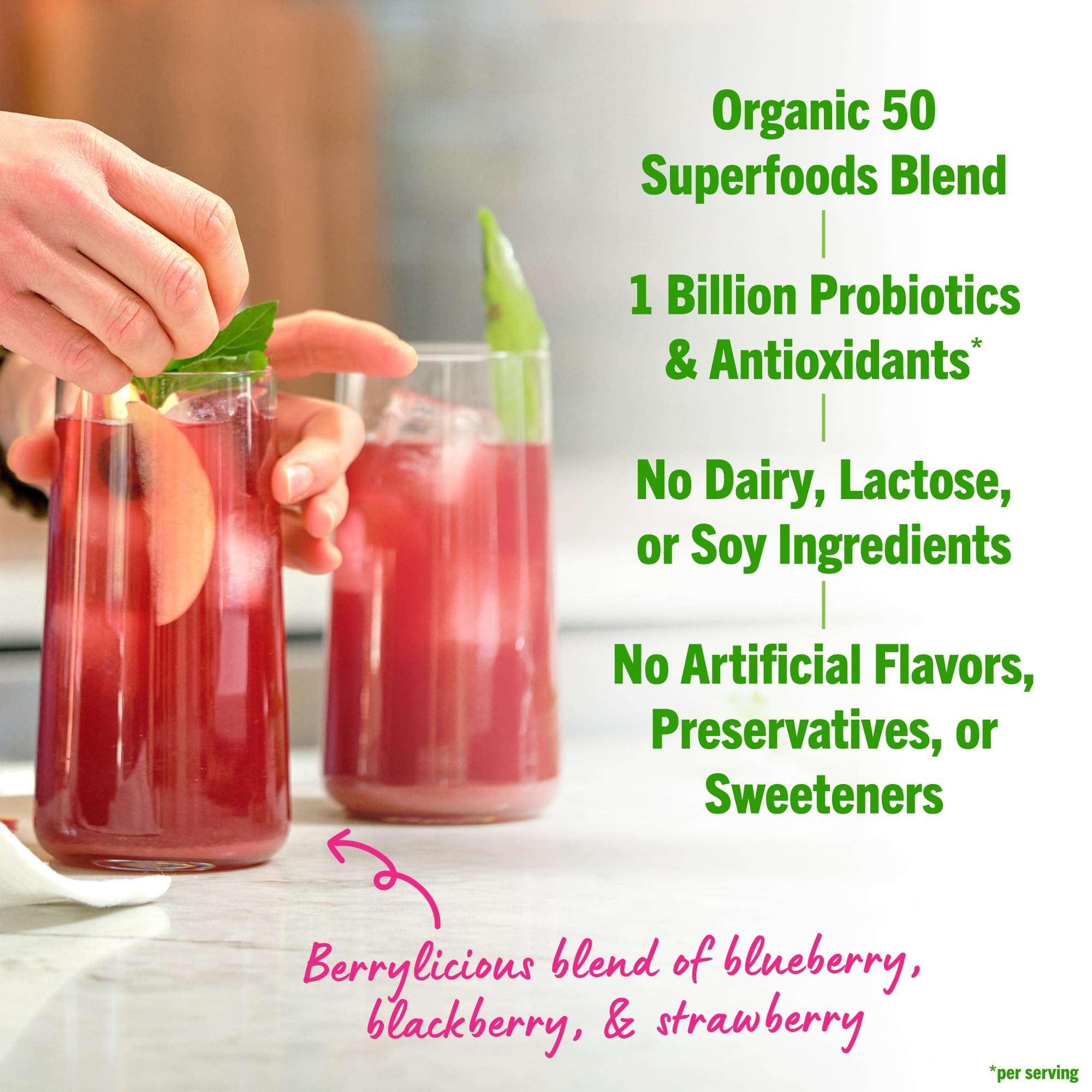 Super Greens Probiotic Blend - Health Care by Handbags Specialist Headquarter | Available at Handbags Specialist Headquarter