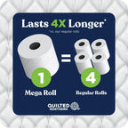 UltraSoft Mega Quilted TP - 18 Mega Rolls, Premium - Toilet Paper by Handbags Specialist Headquarter | Available at Handbags Specialist Headquarter