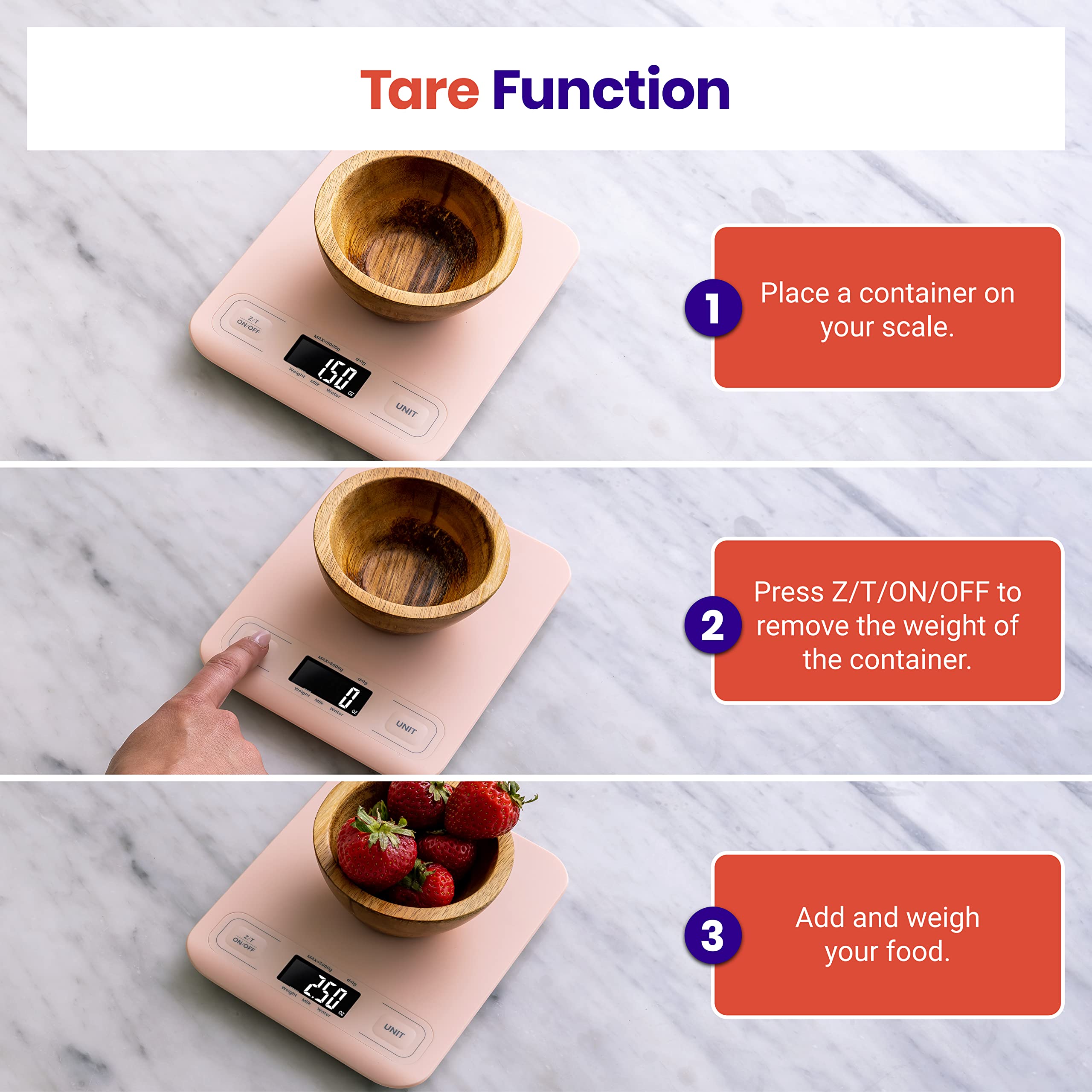 Etekcity Precision Scale: Grams & Ounces Master - Home & Kitchen by Handbags Specialist Headquarter | Available at Handbags Specialist Headquarter