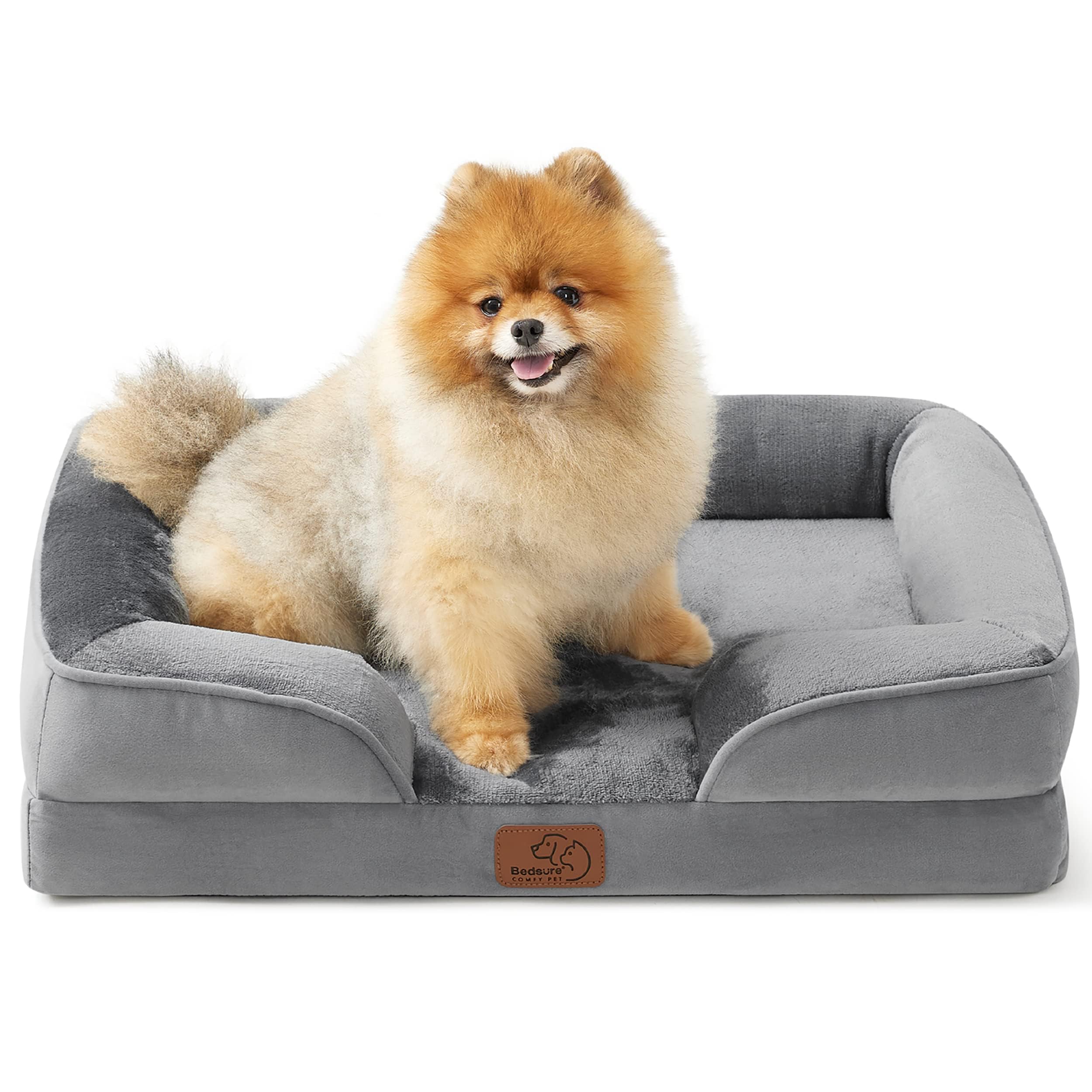 ComfyPaws Orthopedic Washable Dog Sofa - Large, Grey -  by Handbags Specialist Headquarter | Available at Handbags Specialist Headquarter
