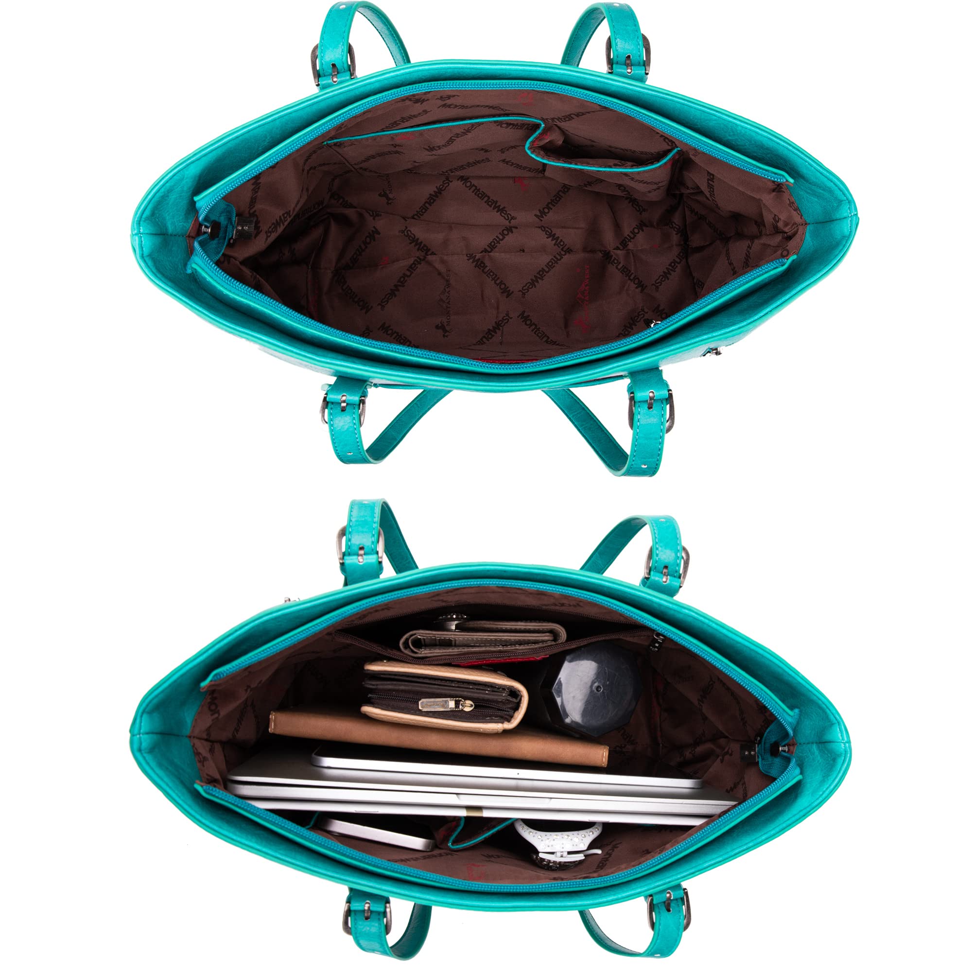 Leopard Luxe: Montana West 3pc Tote & Satchel Set