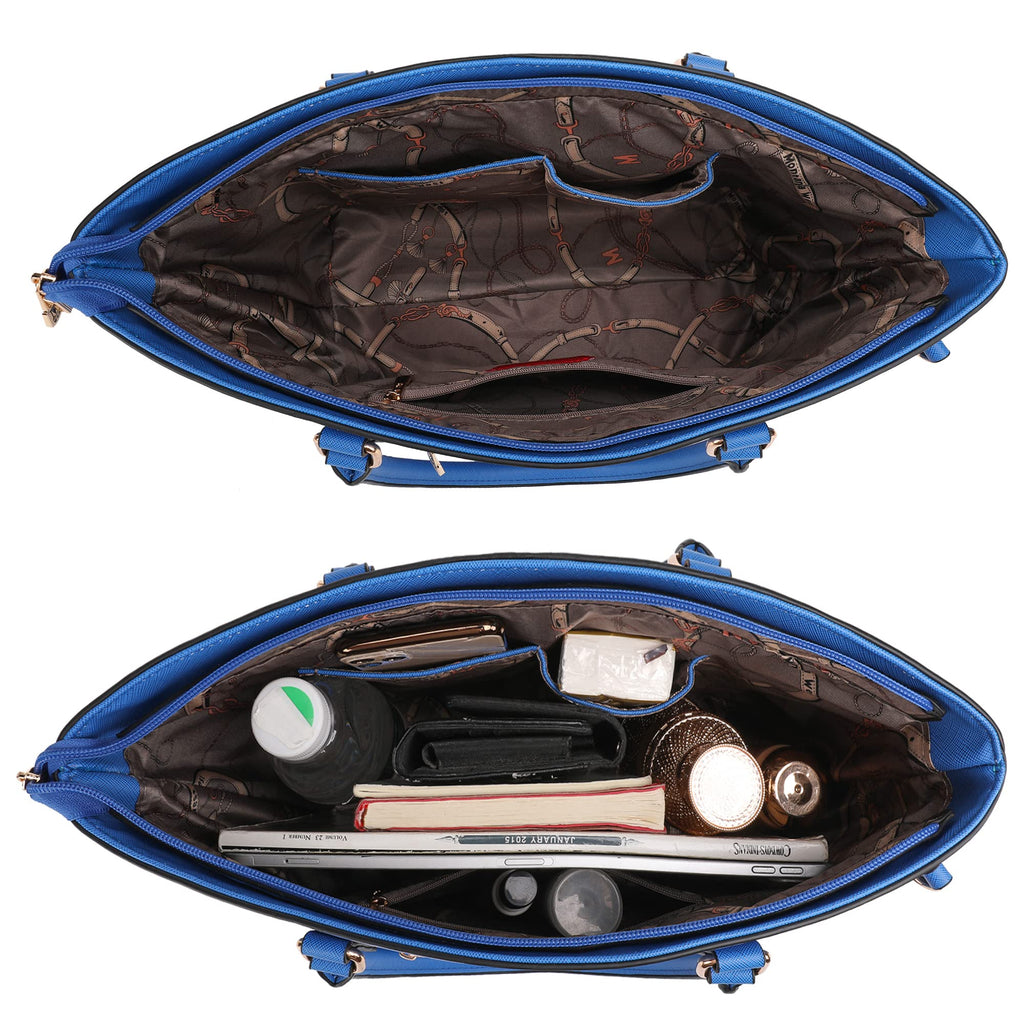 Montana West Luxe Trio: Tote, Wallet & Satchel Set