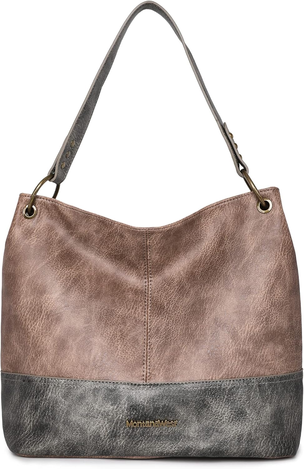 West Zip Hobo Purse - Crossbody Bags by Handbags Specialist Headquarter | Available at Handbags Specialist Headquarter