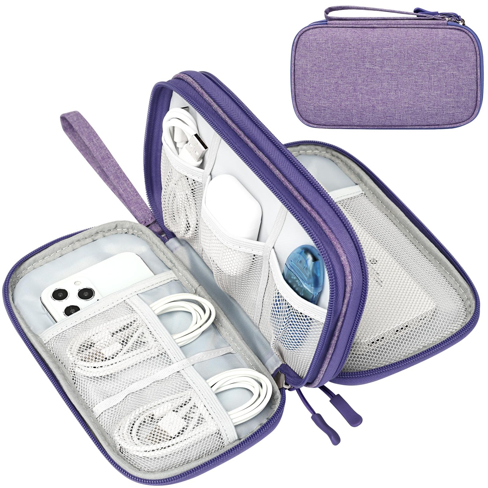 FYY All-in-One Travel Cable Organizer Pouch -  by Handbags Specialist Headquarter | Available at Handbags Specialist Headquarter