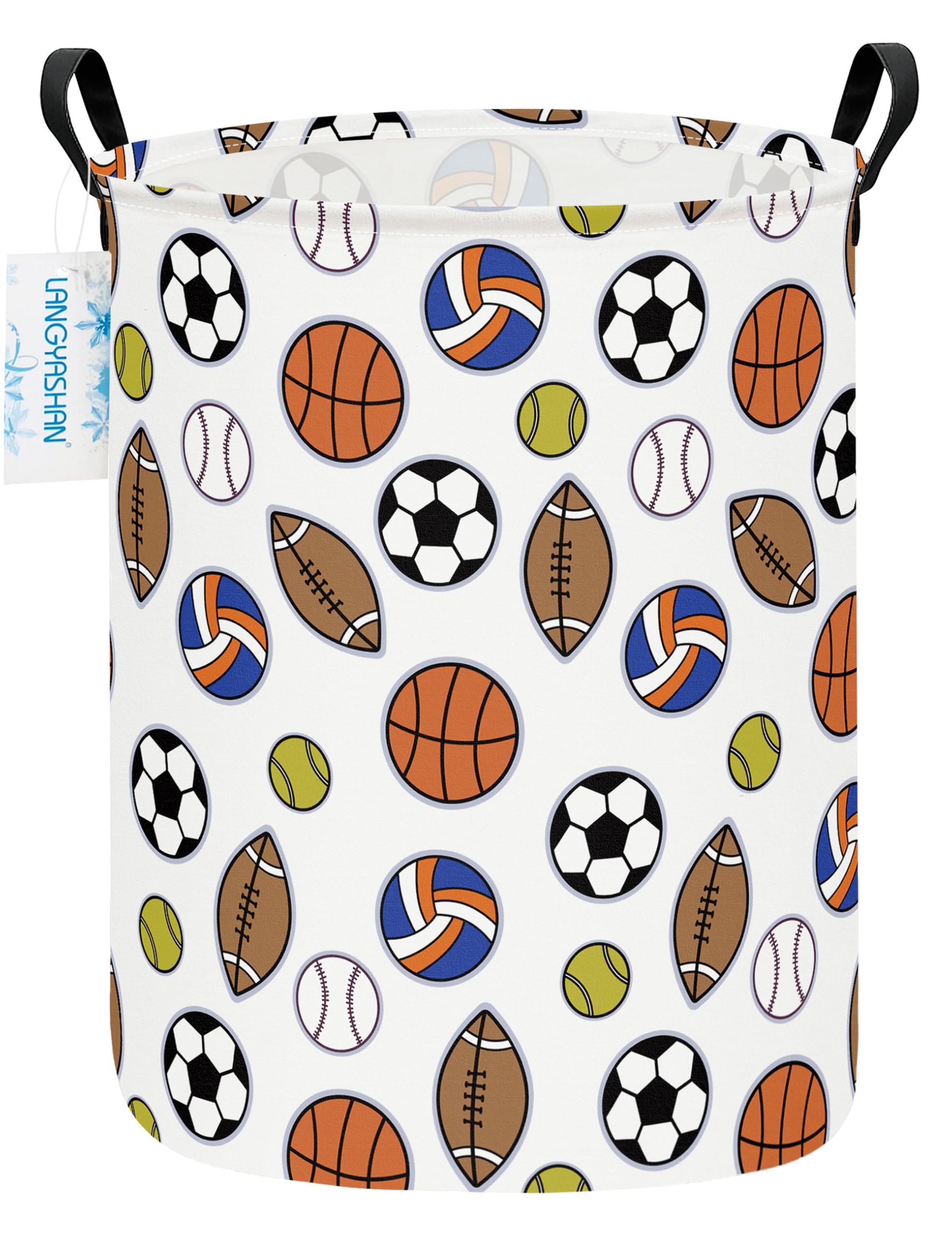 Collapsible Canvas Hamper by LANGYASHAN - Laundry Baskets by Handbags Specialist Headquarter | Available at Handbags Specialist Headquarter