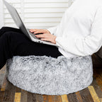 VersaPouf: Unstuffed Ottoman & Foot Rest Cover - Decor by Handbags Specialist Headquarter | Available at Handbags Specialist Headquarter