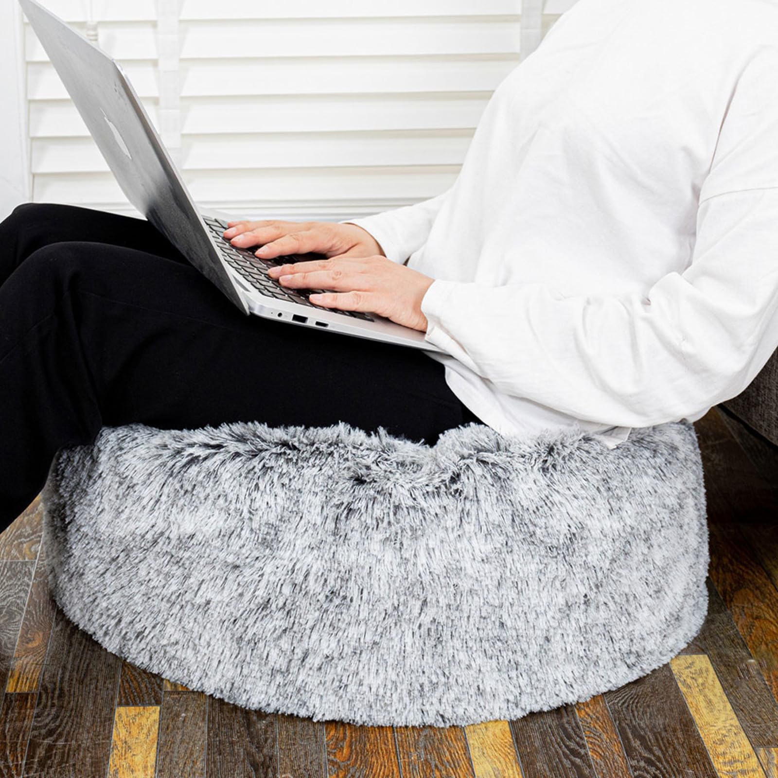 VersaPouf: Unstuffed Ottoman & Foot Rest Cover - Decor by Handbags Specialist Headquarter | Available at Handbags Specialist Headquarter