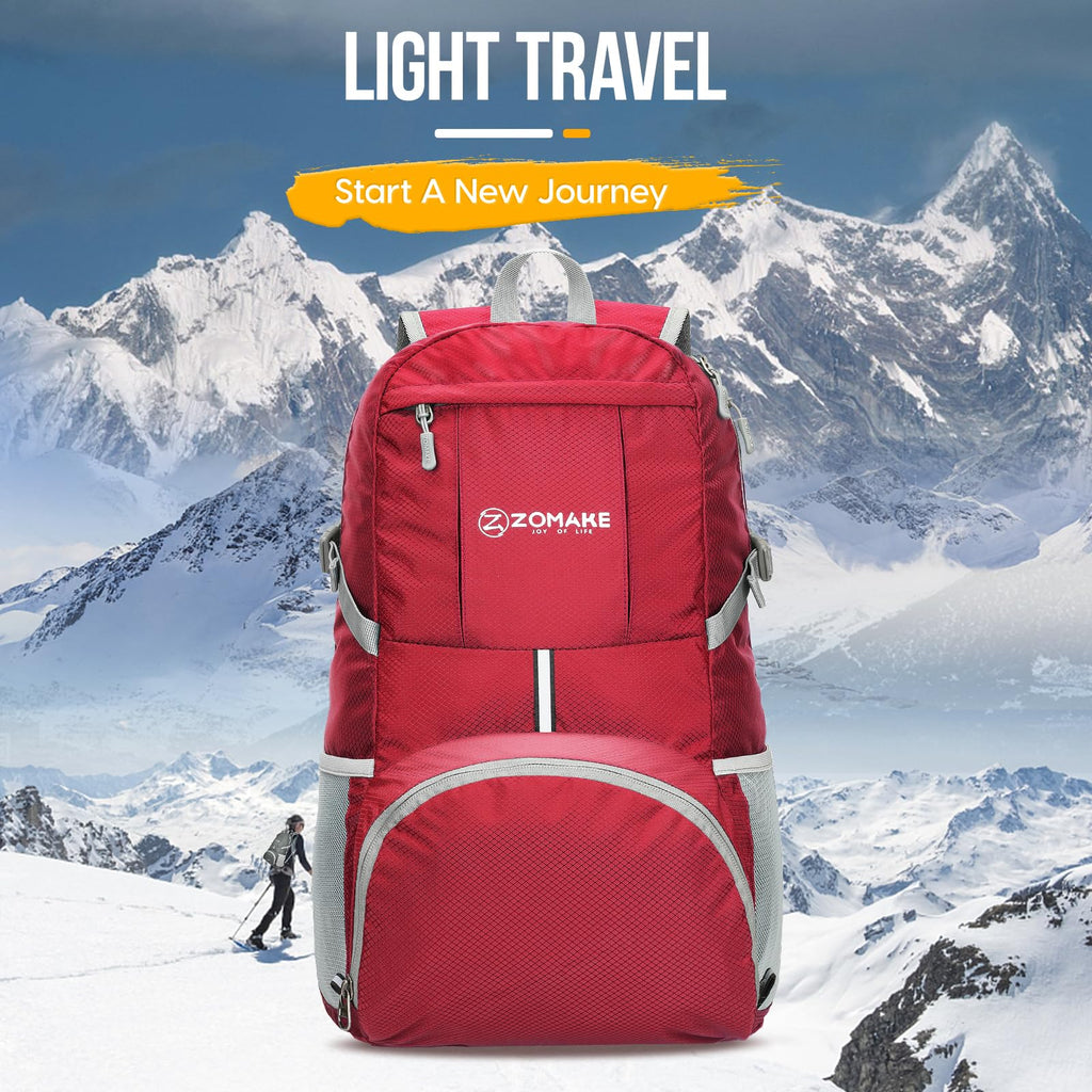 ZOMAKE 35L Compact Waterproof Hiking Backpack - Backpack Bags by Handbags Specialist Headquarter | Available at Handbags Specialist Headquarter