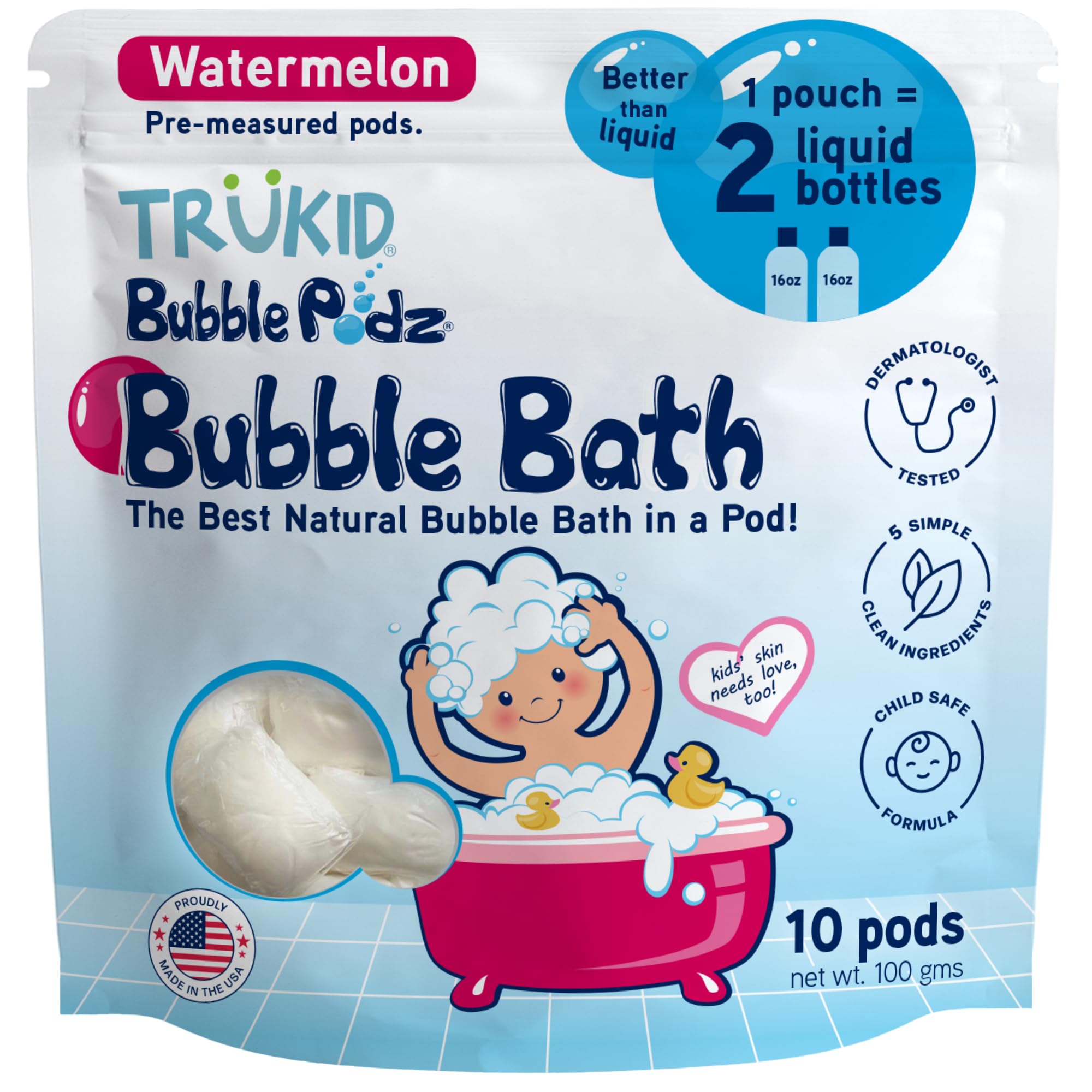 TruKid Bubble Podz: Gentle Lavender Bath Bombs - Baby Products by Handbags Specialist Headquarter | Available at Handbags Specialist Headquarter