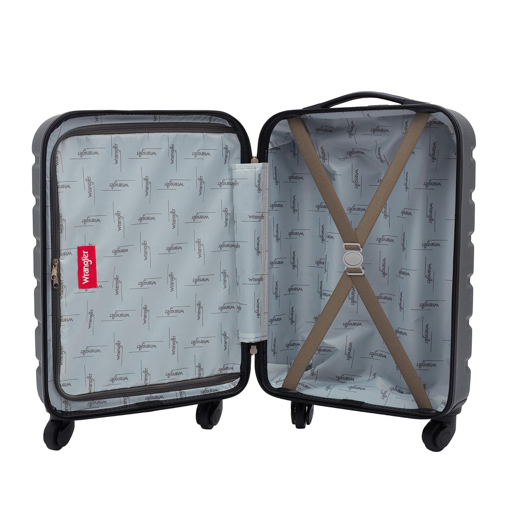 Wrangler 22 Olive Hardside Spinner Carry-On