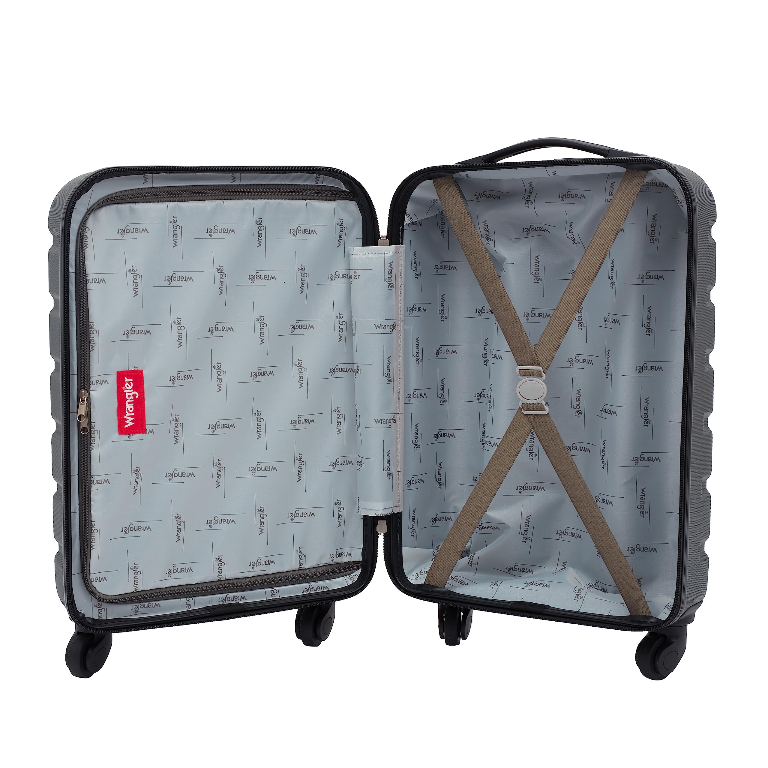 Wrangler 22 Olive Hardside Spinner Carry-On