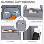 EMPSIGN 16 Wheeled Underseat Travel Bag -  by Handbags Specialist Headquarter | Available at Handbags Specialist Headquarter