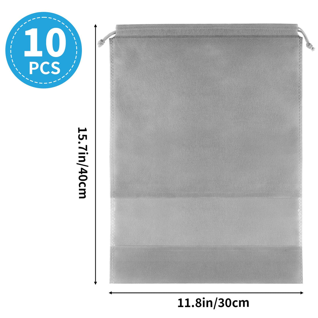 Travel Clear Shoe Bags - 5 Pack Waterproof Storage -  by Handbags Specialist Headquarter | Available at Handbags Specialist Headquarter