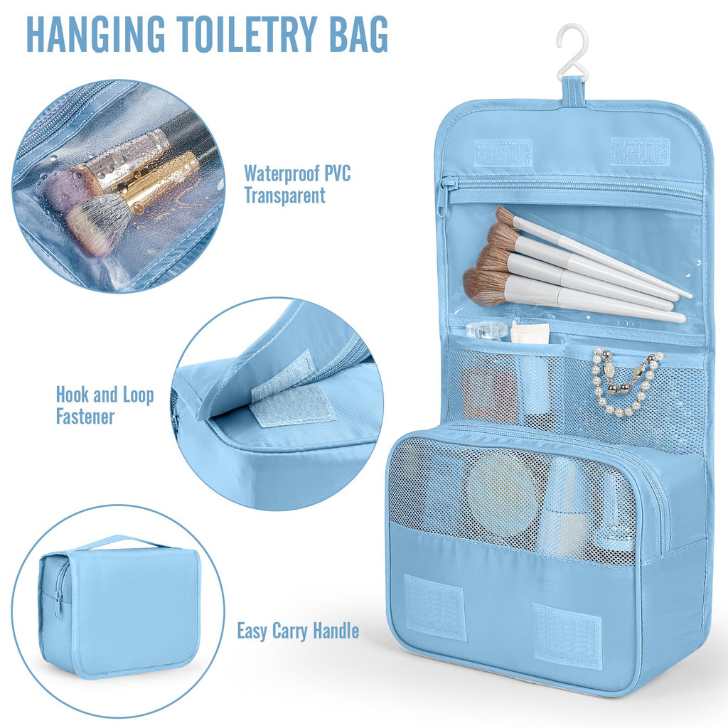 Veken Travel Cubes - 8 Piece Set - Luggage Travel Bags by Handbags Specialist Headquarter | Available at Handbags Specialist Headquarter