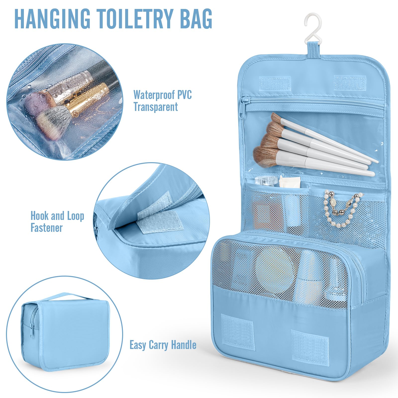 Veken Travel Cubes - 8 Piece Set - Luggage Travel Bags by Handbags Specialist Headquarter | Available at Handbags Specialist Headquarter